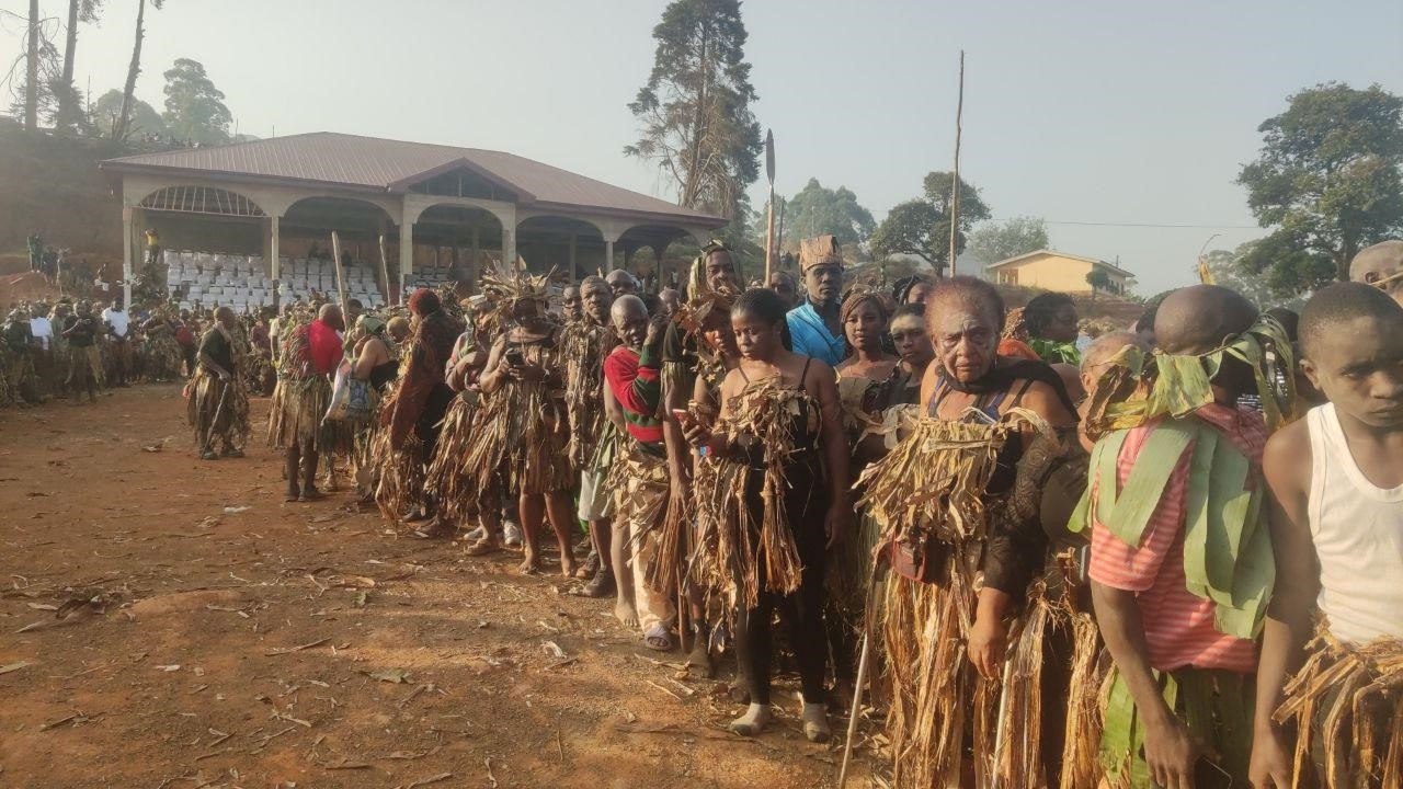 Akum village highland landscape showcasing elevated terrain and mountain views